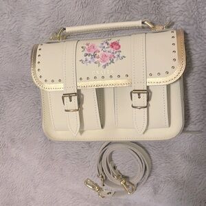Grafea Floral Leather Mini Satchel